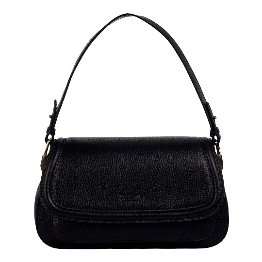 Женская сумка Dr. Koffer из натуральной кожи черная