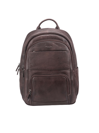 Рюкзак Dr. Koffer из натуральной кожи коричневый