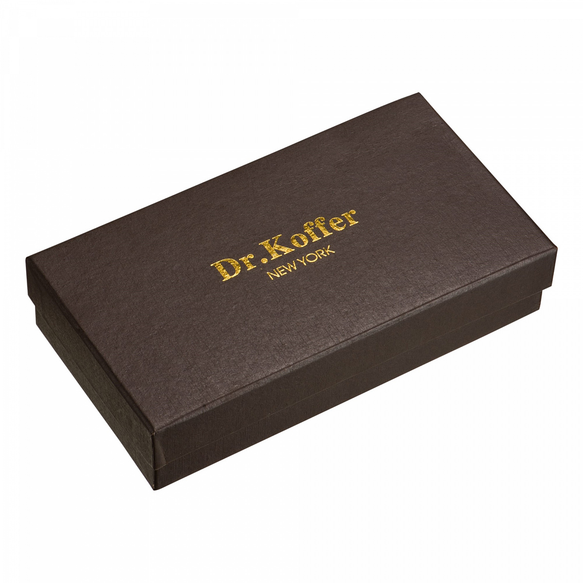 Портмоне темно-коричневого цвета с отделениями для карт и денег Dr.Koffer X510240-220-09