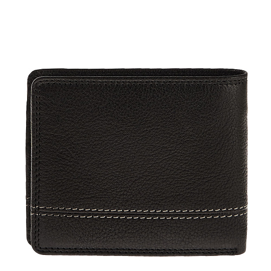 Портмоне Dr.Koffer из натуральной кожи черное