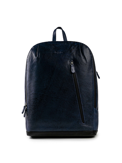 Рюкзак Dr.Koffer из натуральной кожи синий