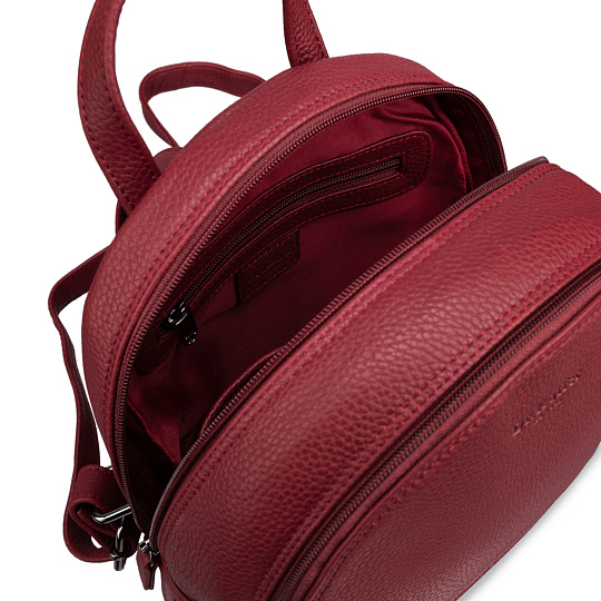 Рюкзак Dr.Koffer из натуральной кожи бордовый