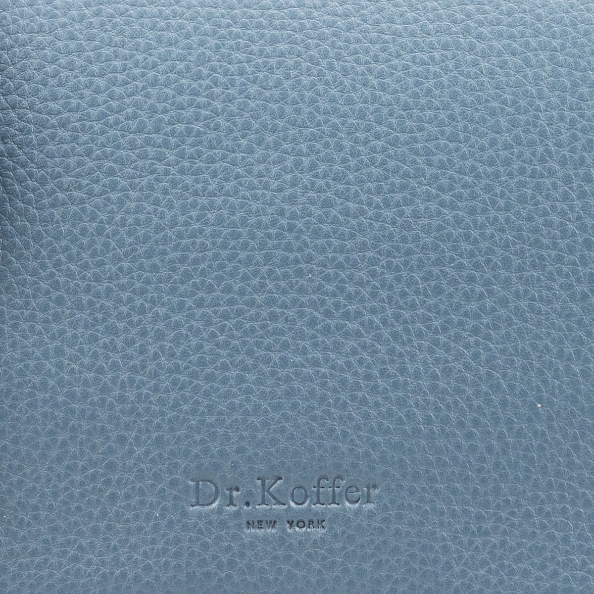 Женская сумка Dr.Koffer из натуральной кожи голубая