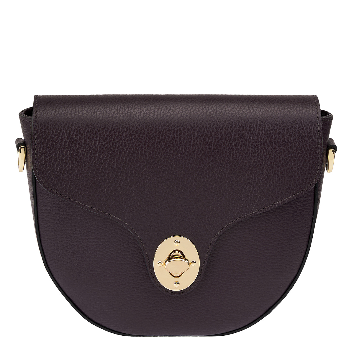 Женская сумка Dr. Koffer из натуральной кожи фиолетовая