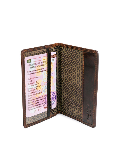 Обложка для паспорта из натуральной кожи Dr. Koffer