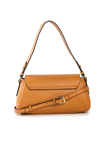 Женская сумка Dr. Koffer из натуральной кожи коричневая