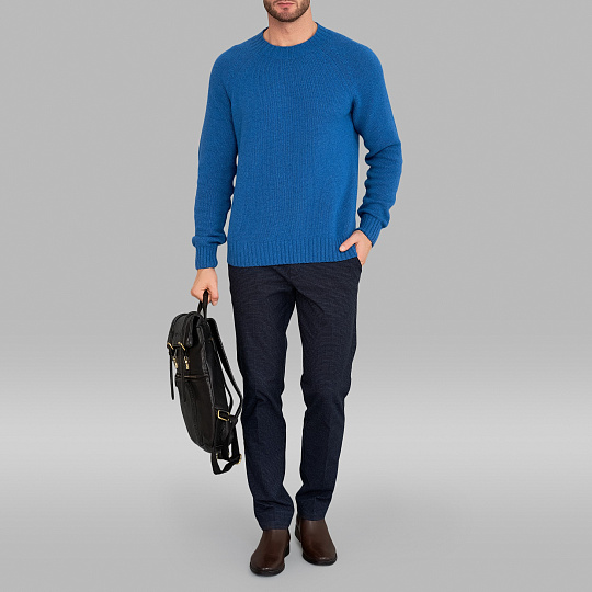 Рюкзак Dr.Koffer из натуральной кожи черный