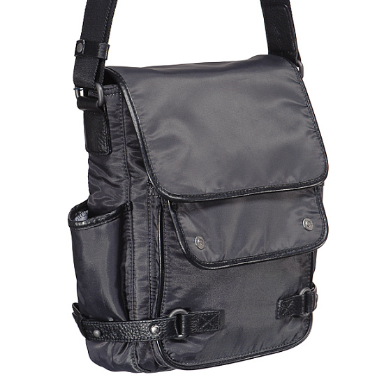 Сумка через плечо Dr.Koffer из нейлона и натуральной кожи