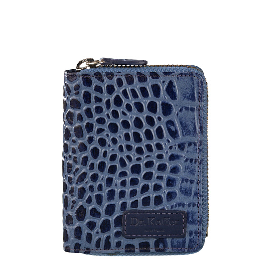 Ключница Dr.Koffer из натуральной кожи синяя