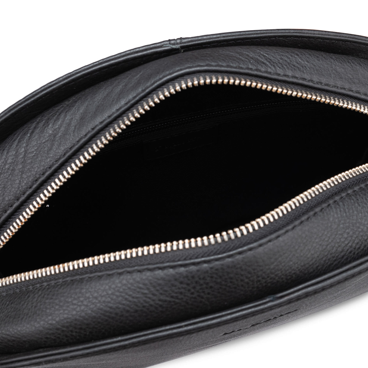 Женская сумка Dr.Koffer из натуральной кожи чёрная