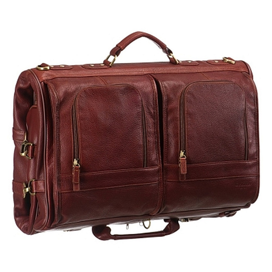 Сумка дорожная портплед Dr.Koffer из натуральной кожи