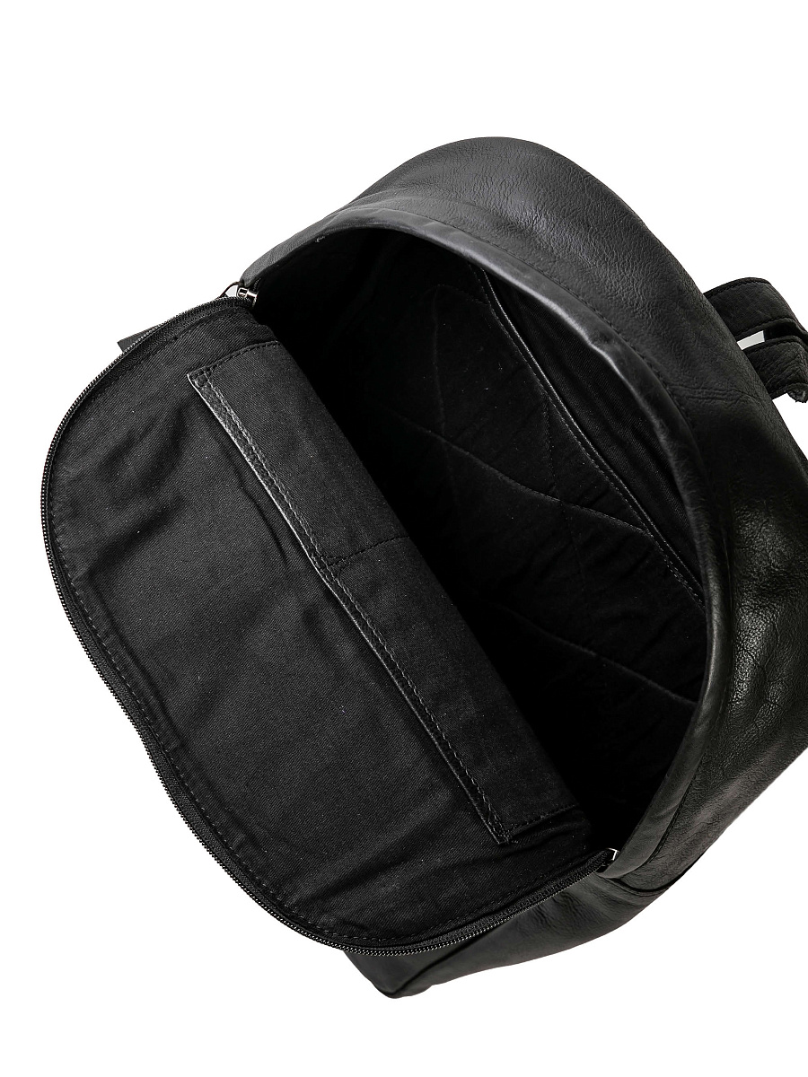 Рюкзак Dr.Koffer из натуральной кожи черный