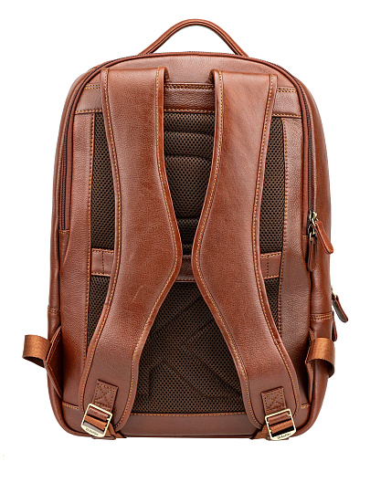 Рюкзак Dr. Koffer из натуральной кожи светло-коричневый