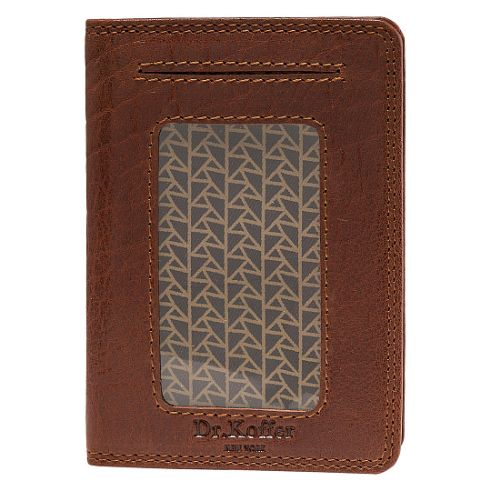 Обложка для автодокументов из натуральной кожи Dr. Koffer