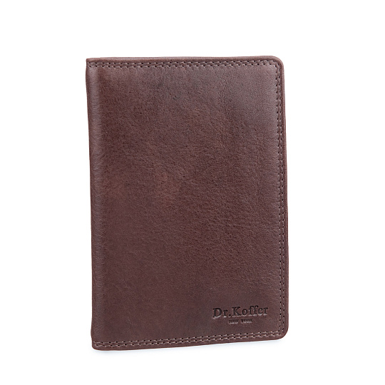 Обложка для автодокументов из натуральной кожи Dr. Koffer
