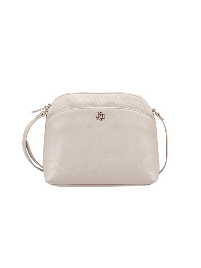 Женская сумка Dr. Koffer из натуральной кожи бежевая