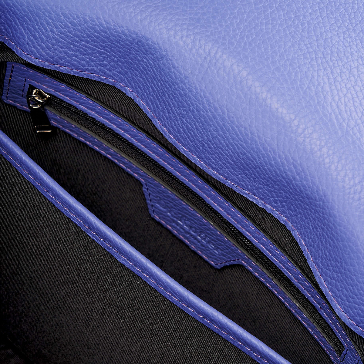 Женская сумка Dr. Koffer из натуральной кожи голубая