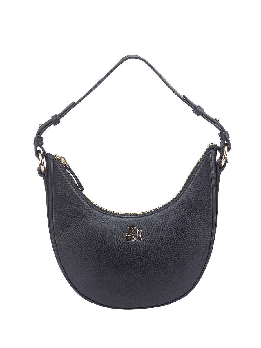 Женская сумка Dr. Koffer из натуральной кожи черная