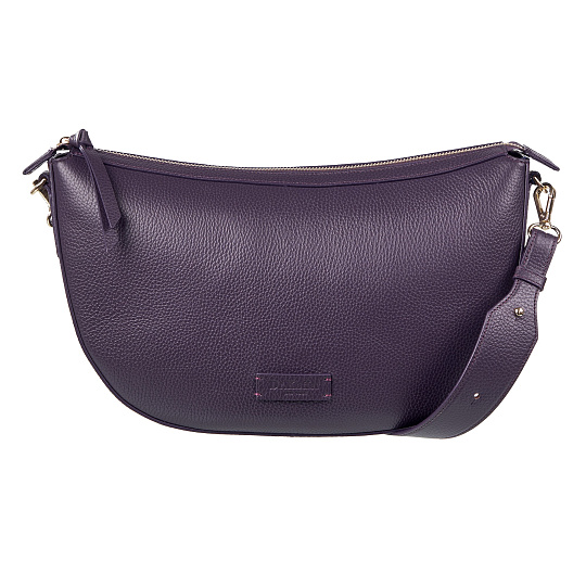 Женская сумка  Dr. Koffer из натуральной кожи фиолетовая