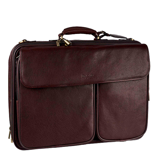 Сумка дорожная портплед Dr.Koffer из натуральной кожи