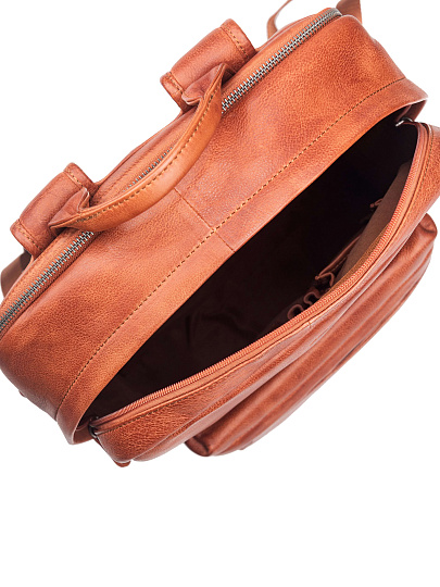 Рюкзак Dr. Koffer из натуральной кожи коричневый