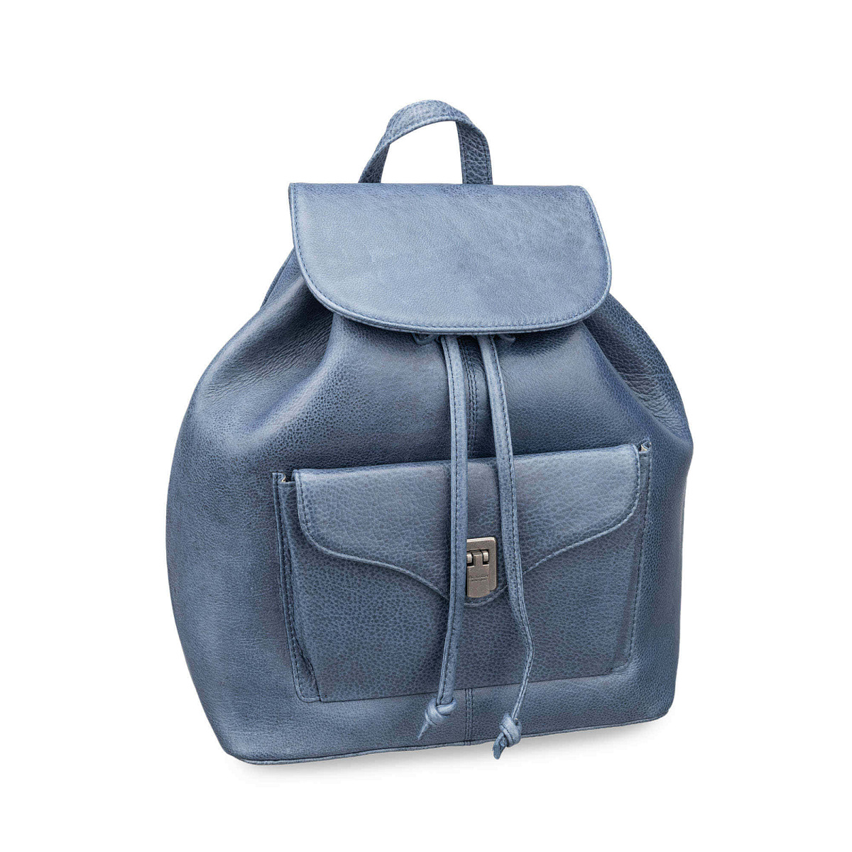 Рюкзак Dr.Koffer из натуральной кожи синий