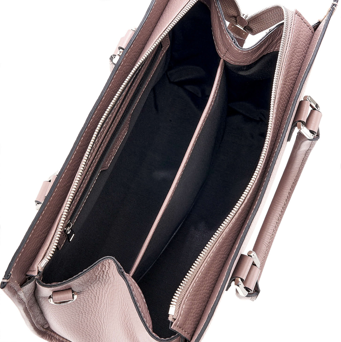 Женская сумка Dr. Koffer из натуральной кожи розовая