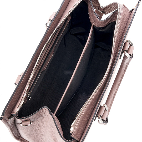 Женская сумка Dr. Koffer из натуральной кожи розовая