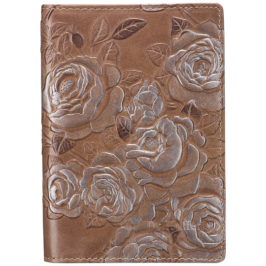 Обложка для паспорта/автодок из натуральной кожи Dr. Koffer