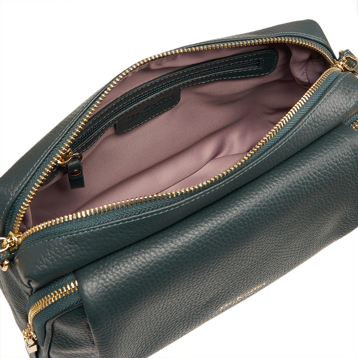 Женская сумка  Dr. Koffer из натуральной кожи зеленая