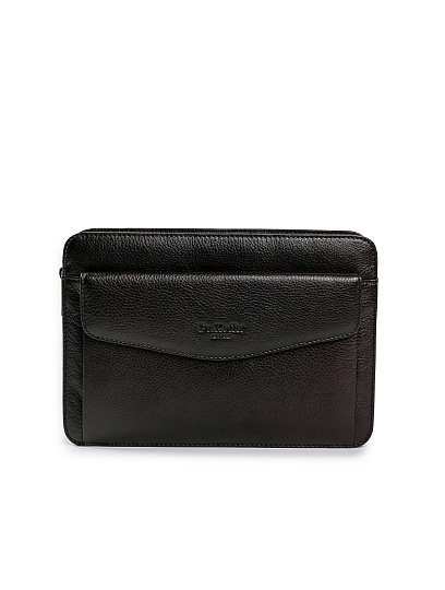 Сумка барсетка из натуральной кожи Dr. Koffer коричневая