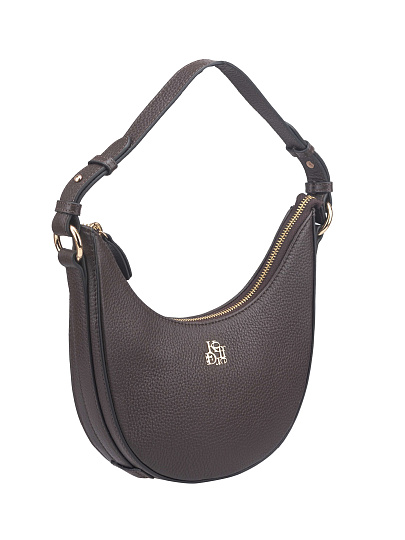 Женская сумка Dr. Koffer из натуральной кожи коричневая