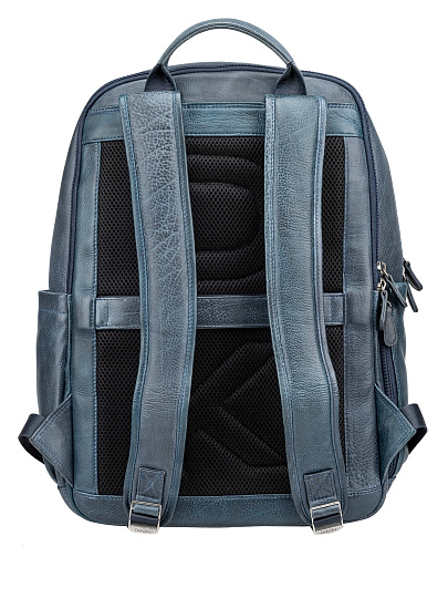 Рюкзак Dr. Koffer из натуральной кожи синий