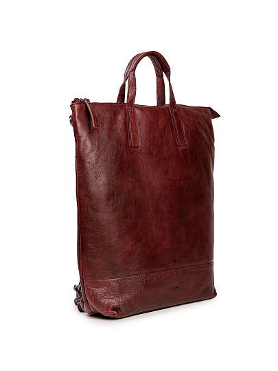 Рюкзак Dr.Koffer из натуральной кожи бордовый