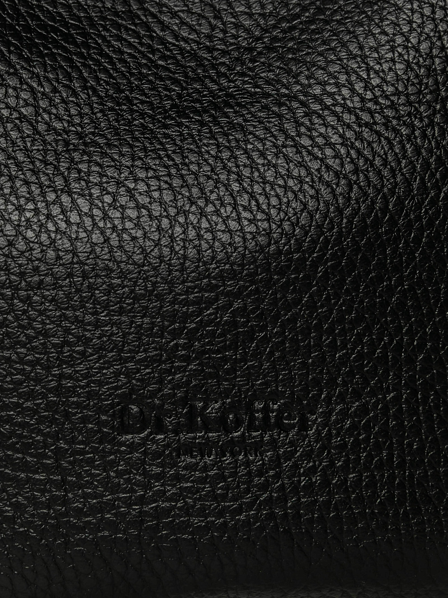 Женская сумка Dr. Koffer из натуральной кожи черная