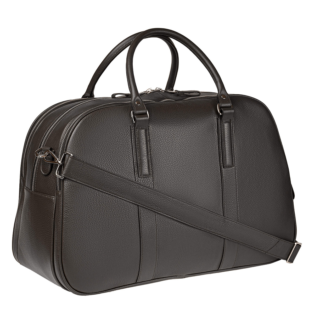 Коричневая дорожная сумка Dr.Koffer 8007S-82