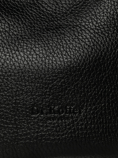 Женская сумка Dr. Koffer из натуральной кожи черная