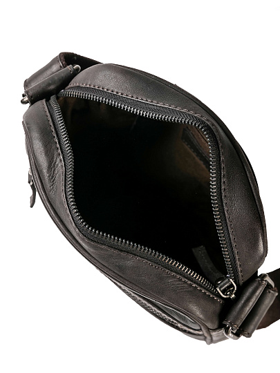 Сумка через плечо Dr.Koffer из натуральной кожи коричневая