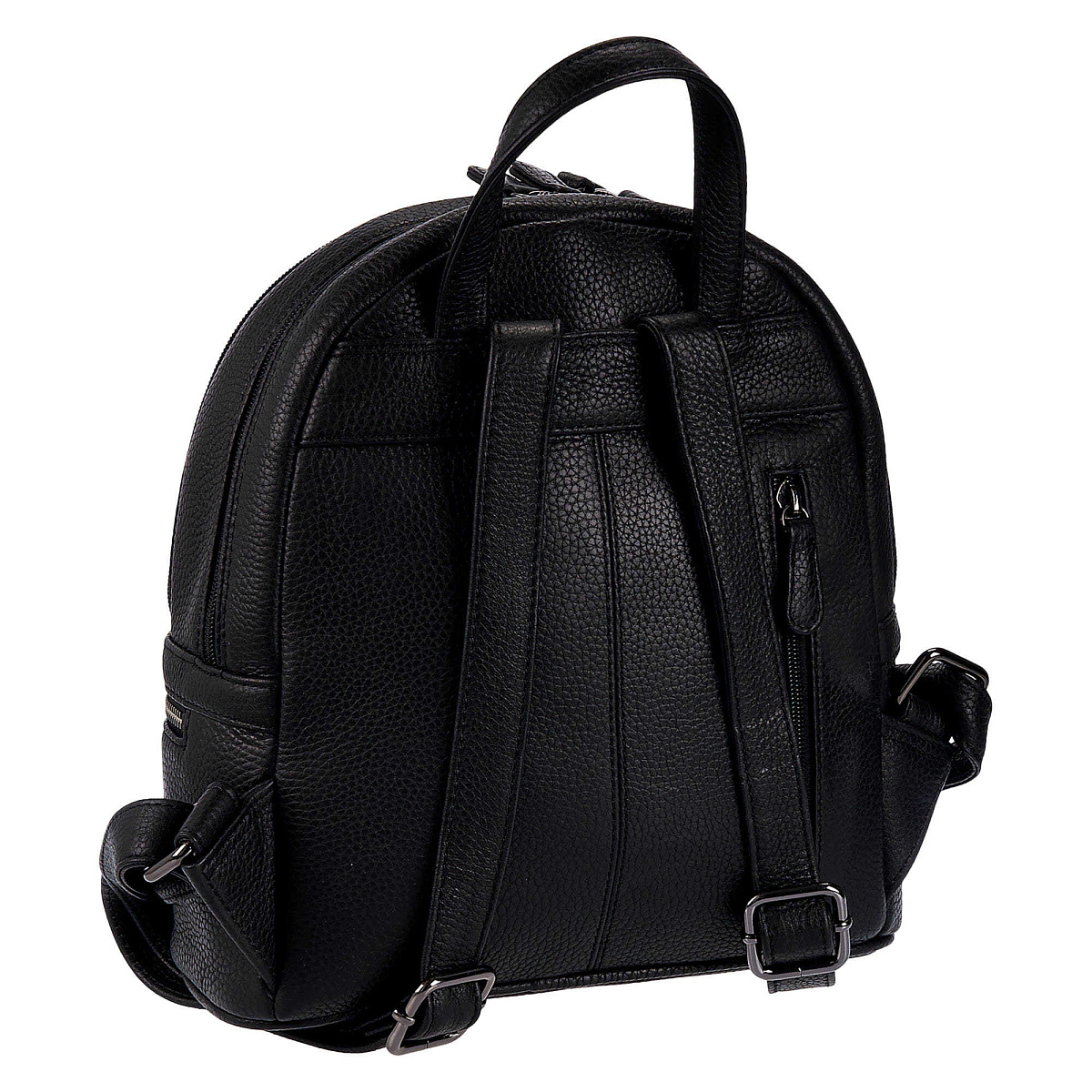 Рюкзак Dr.Koffer из натуральной кожи черный