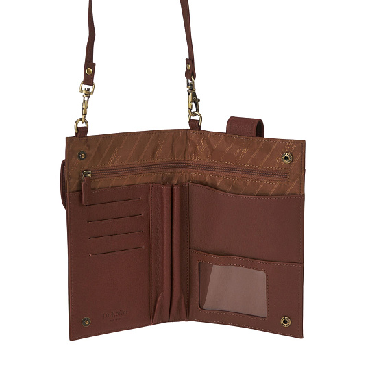 Нагрудный кошелек дорожный Dr.Koffer из натуральной кожи