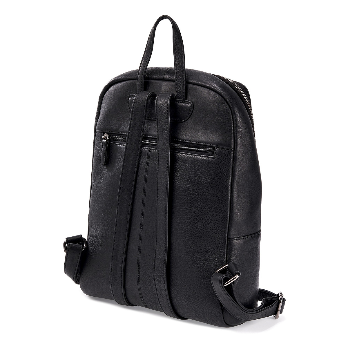 Рюкзак Dr.Koffer из натуральной кожи черный