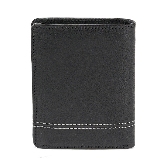 Портмоне Dr.Koffer из натуральной кожи черное