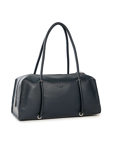 Женская сумка Dr. Koffer из натуральной кожи синяя