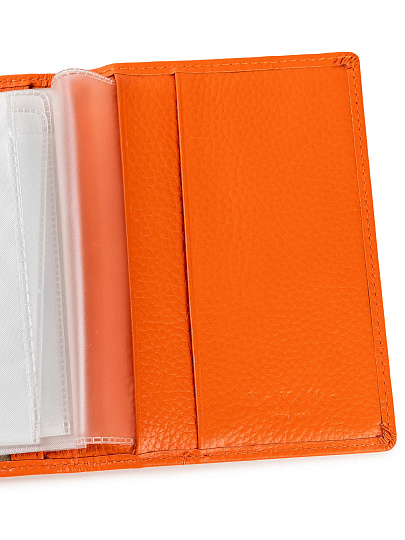 Обложка для паспорта/автодок из натуральной кожи Dr. Koffer