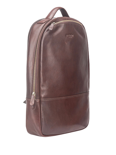 Рюкзак Dr. Koffer из натуральной кожи коричневый