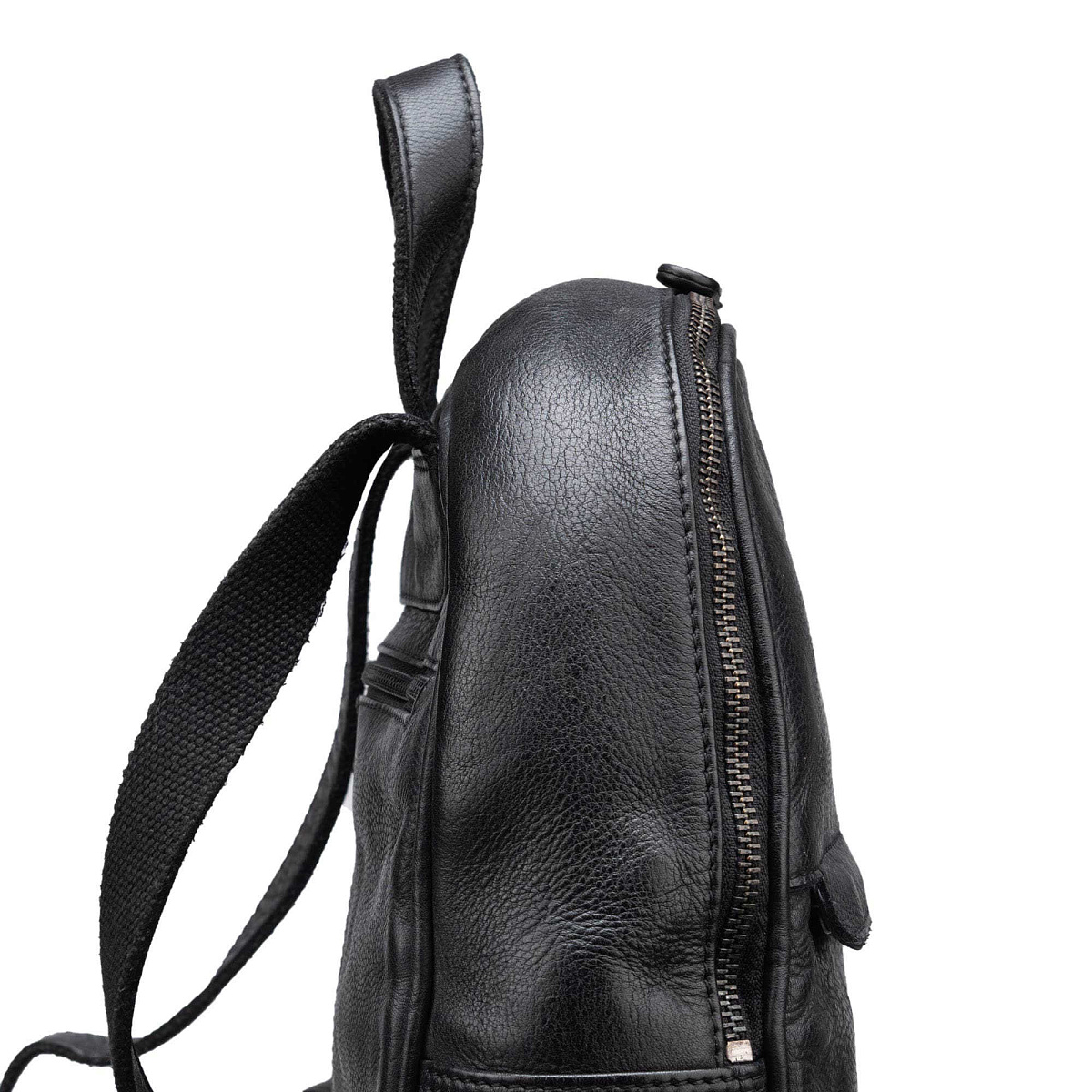 Рюкзак Dr.Koffer из натуральной кожи черный