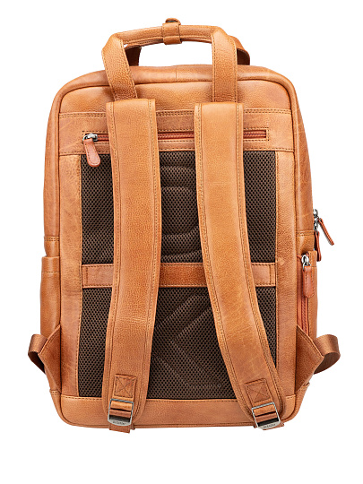 Рюкзак Dr. Koffer из натуральной кожи светло-коричневый