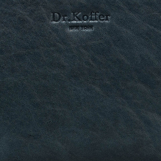 Ключница Dr.Koffer из натуральной кожи синяя