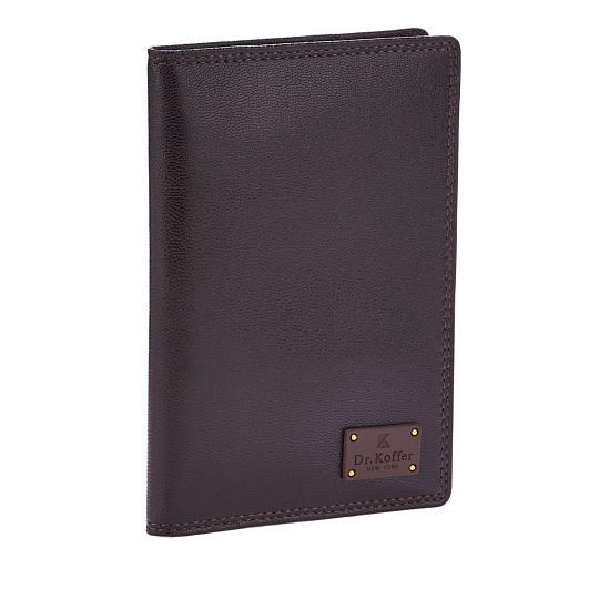 Обложка для паспорта из натуральной кожи Dr. Koffer