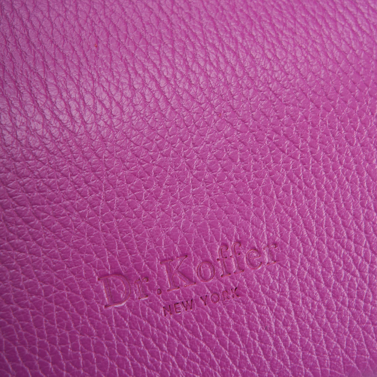 Женская сумка Dr. Koffer из натуральной кожи розовая